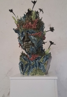 Nimetön” keramiikka, 2025. Koko n. 50 x 35 cm.