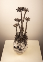 ”Nimetön” keramiikka, 2025. Koko n. 45 x 20 cm.