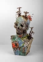 ”Nimetön” keramiikka, 2025. Koko n. 45 x 20 cm.
