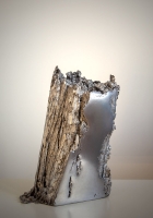”Heijastus” Alumiini. Koko n. 35 x 15 cm. 2021