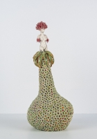 ”Kevätjumala” Keramiikka. Koko n. 50 x 25 cm. 2023
