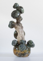 ”Meioosi” keramiikka, koko n. 52 x 25 cm. 2024.