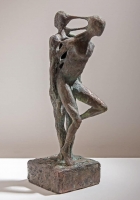 ”Sijaltainen” Pronssi. Koko n. 35 x 12. 2021